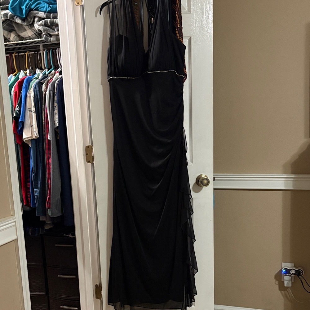 Adam Black Maxi Dress